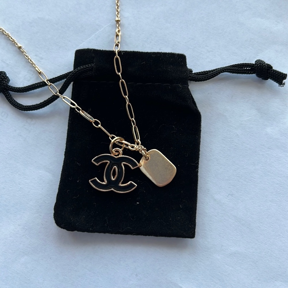 Authentic Chanel Up-cycled Necklace.